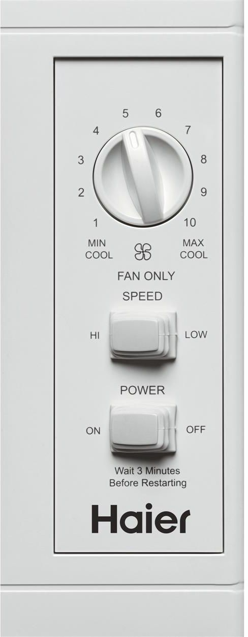 Haier 5,050 BTU's White Room Air Conditioner-2
