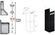 ZLINE 36" Black Stainless Steel Chimney Extension-1