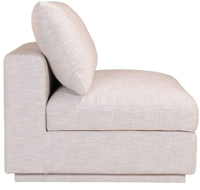 Moe's Home Collection Justin Taupe Slipper Chair-1
