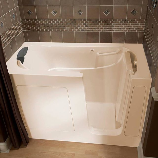 American Standard Premium Series Linen Alcove Walk-In Soaking Bathtub-3