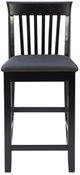 Linon Torino Black Mission Counter Stool-3
