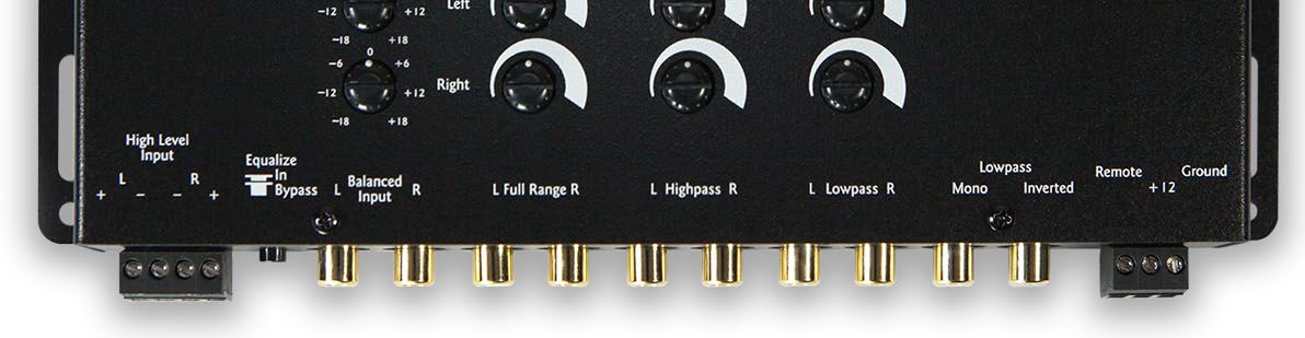 AudioControl® EQX 2 Channel Trunk-Mount Equalizer | Paradyme