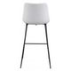 Zuo® Modern Byron White Bar Chair-2
