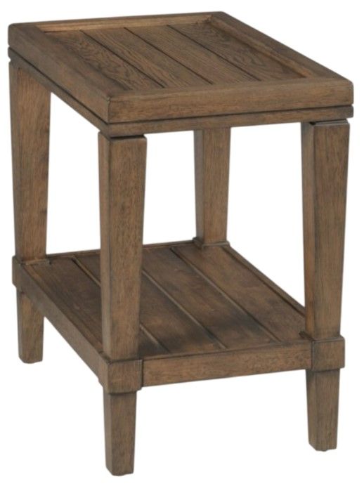 Creek Side Customs Oliver Brown Rectangular Chairside Table-0