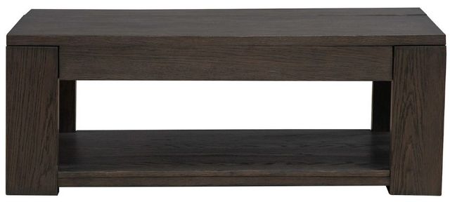 Liberty Furniture Lennox Hill Bark Lift Top Cocktail Table-2
