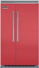 Viking® 5 Series 48 in. 29.1 Cu. Ft. San Marzano Red Built In Side-by-Side Refrigerator-0