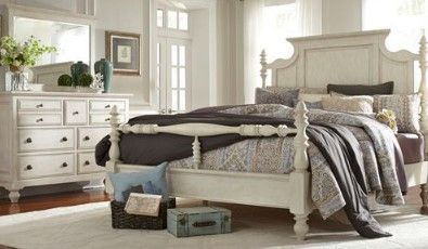 Liberty Furniture High Country 3-Piece Antique White Bedroom Set-0