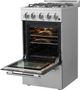 FORNO® Lazio 20" Stainless Steel Pro Style Gas Range-3