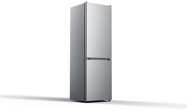 Verona® 24" 11.4 Cu. Ft. Stainless Steel Counter Depth Bottom Freezer Refrigerator-3
