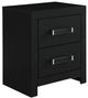 Signature Design by Ashley® Maeling Black Nightstand-0