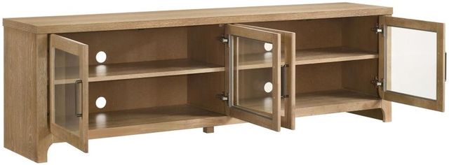 Coaster® Brenham Washed Oak Media Console TV Stand-3