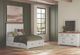 Benchcraft® Savonport 3-Piece Brown/White Queen Panel Storage Bedroom Set-1