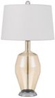 Cal® Lighting & Accessories Carpiano Brushed Steel Table Lamp-0