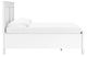 Signature Design by Ashley® Fortman White Full Panel Storage Bed-4