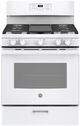 GE® 30" White Freestanding Gas Range-0