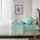 Olliix by Madison Park Seafoam King 600 Thread Count 100% Pima Cotton Sheet Set-3
