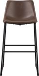Signature Design by Ashley® Centiar Brown Tall Upholstered Barstool- Set of 2-1