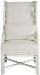 Universal Explore Home™ Weekender Coastal Living Home Santa Rosa White Split Rattan Arm Chair-2