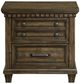 Elements International McCoy Charcoal Nightstand-1