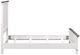Liberty Furniture Allyson Park Charcoal/Wirebrushed White Youth Full Panel Bed-3