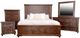 Vintage Furniture Alan Queen 75" Panel Bed-1