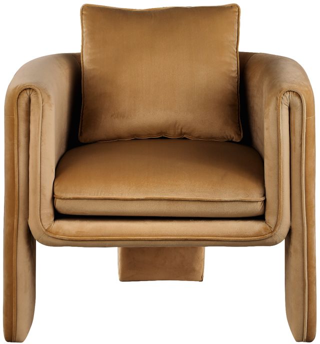 Meridian Furniture Sloan Saddle Velvet Accent Chair-1