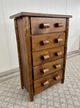 A&H Woodworking Log Bedroom Set 5-Drawer Chest-0
