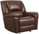 Flexsteel® Meet Your Perfect Match Plush Tavern Brown Manual Swivel Gliding Recliner-0
