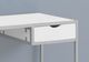 Monarch Specialties Inc. 42"L White and Silver Metal Computer Desk-3