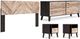 Signature Design by Ashley® Piperton 4-Piece Brown/Black Full Panel Headboard Bed Set-0