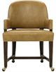 Hooker® Furniture Archives Dark Blond/Walnut Dining Game Chair-2