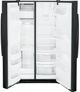 GE® 36" 25.3 Cu. Ft. Black Side-by-Side Refrigerator-1