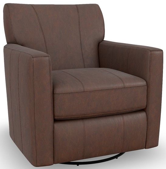 Best® Home Furnishings Customizable Caroly Leather Swivel Glider Chair
