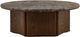 Dovetail Furniture Oja Dark Brown Coffee Table-0