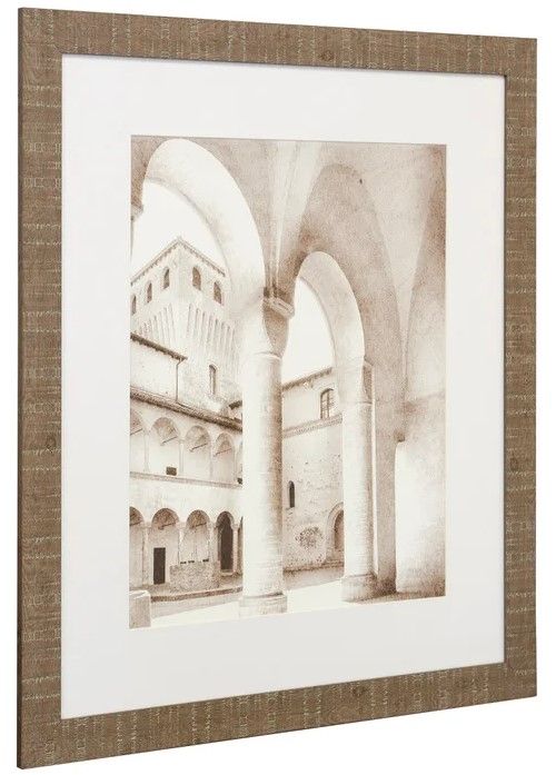 Stylecraft Architectural Love II Beige/White Wall Art-0