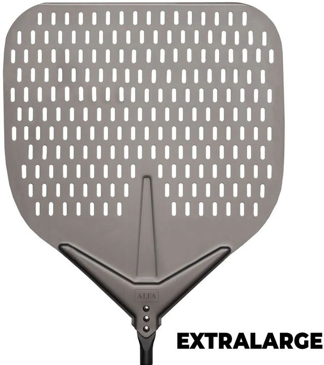 Alfa Extra Large Black Pizza Peel Set -3