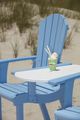C R Plastics Generation Line Sky Blue Classic Pub Arm Chair-1