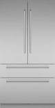 Thermador® Freedom® 42" 23.1 Cu. Ft. Stainless Steel Built-in French Door Refrigerator with Masterpiece® Handle-0