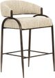 TOV Furniture Tatum Burnished Bronze/Taupe Counter Stool-0