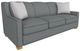 Best® Home Furnishings Customizable Marinette Queen Memory Foam Sofa Sleeper with Honey Birch Legs-0