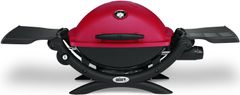 Weber® Grills® 1200™ Single Burner Red Portable Liquid Propane Gas Grill