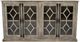 Vintage Furniture Diamond Console with Mirror-1
