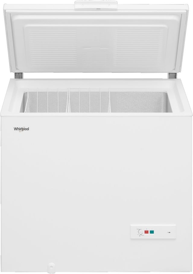 Whirlpool® 9 Cu. Ft. White Convertible Chest Freezer-1