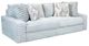 Elements International Serene Gray Sofa-0