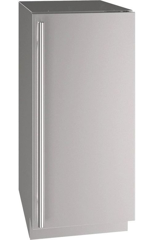 U-Line® 15" 2.9 Cu. Ft. Stainless Steel Built-In or Freestanding Under The Counter Refrigerator-0