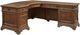 aspenhome® Hawthorn Brown Cherry L-Shaped Desk-2