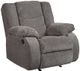 Signature Design by Ashley® Tulen Gray Rocker Recliner-0