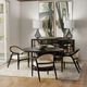 Harp & Finial® Locke Matte Black Dining Table-1