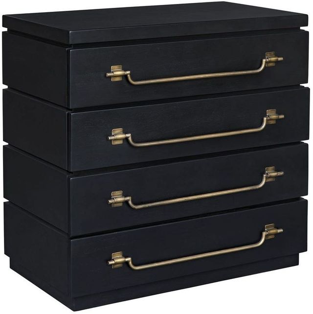 Uttermost® Halifax Black Accent Chest-0