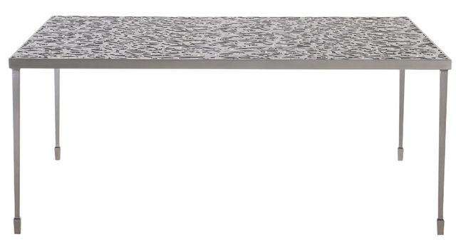 Bernhardt Cornelia Stainless Steel Cocktail Table-2
